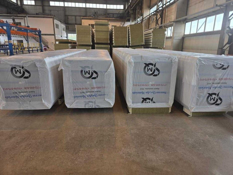 Кровельные сэндвич-панели 150 мм минвата | Производитель SQM