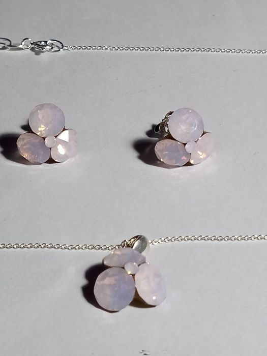 Set argint 925 cu cristale Swarovski