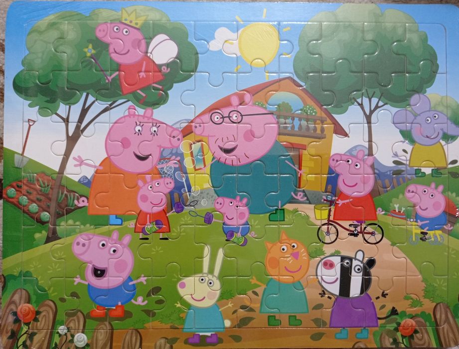 Пазлы деревянные класические