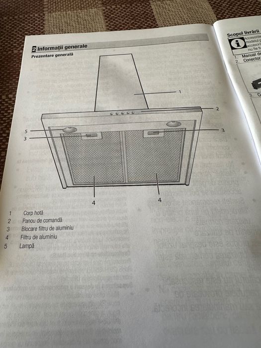 Electrocasnice (hota și plită incorporabila)