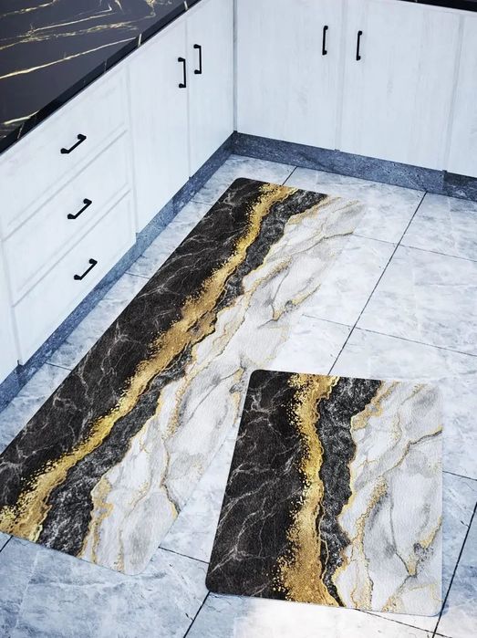 Водоустойчиви постелки комплект 2бр за кухня и баня - различни модели