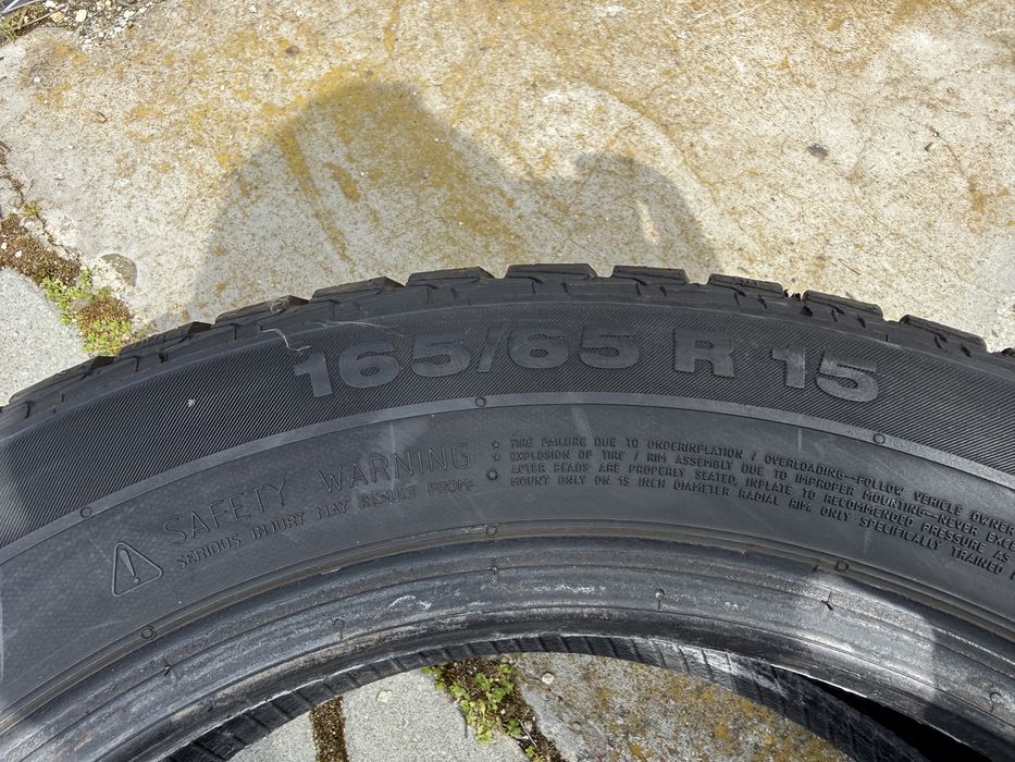 2бр. Зимни Гуми 165/65R/15 -CONTINENTAL- DOT:2709 *20€ за 2бр.*