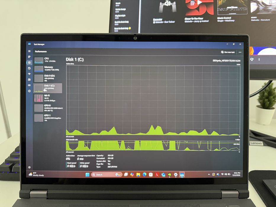 Lenovo ThinkPad P16 Gen 2 | i7-13850HX | RTX 2000 Ada | 64GB RAM | 2TB SSD | 4K | Nou | Garanție
