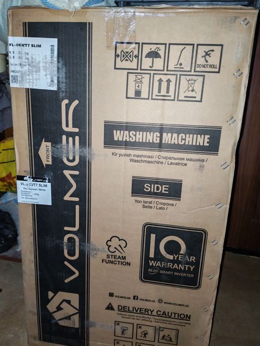 Volmer kir yuvish mashinasi sotiladi! 7 kg lik