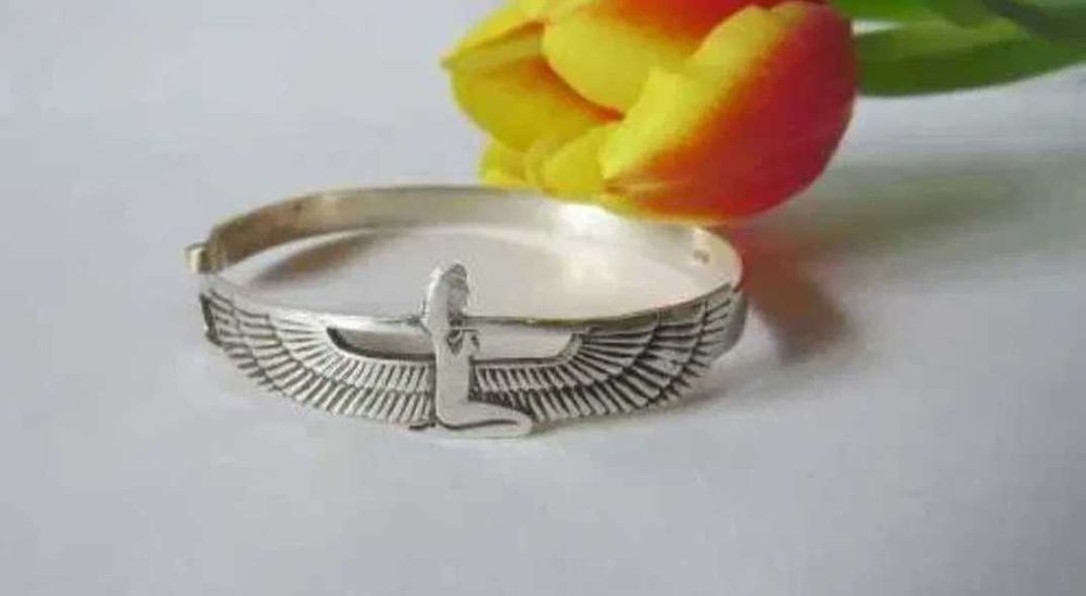 Bratara argint egipt