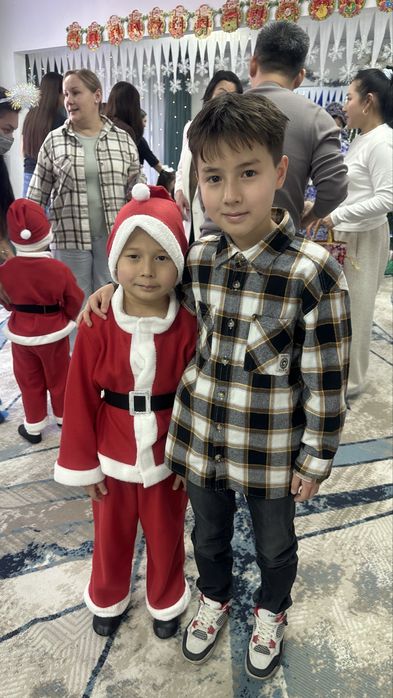 Санта костюм на 5 лет