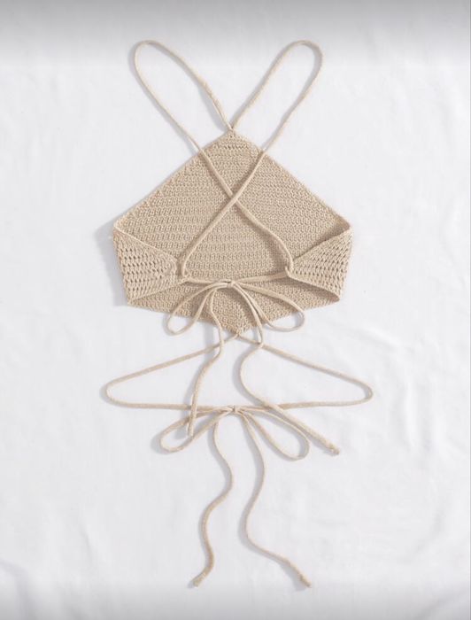 плетено потниче с гол гръб