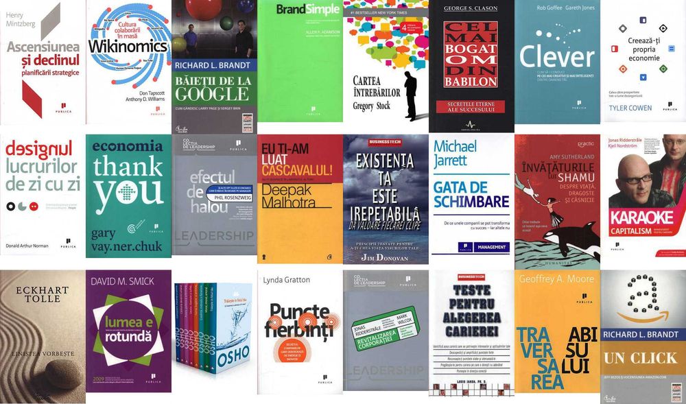 Cărți motivaționale și de dezvoltare personală, cu LIVRARE IMEDIATA