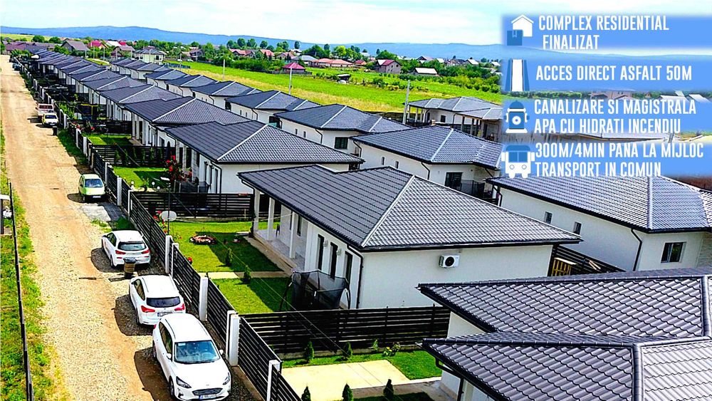 CASA Mediteraneana /4cam/Asfalt /Incalzire pardoseala/Canalizare