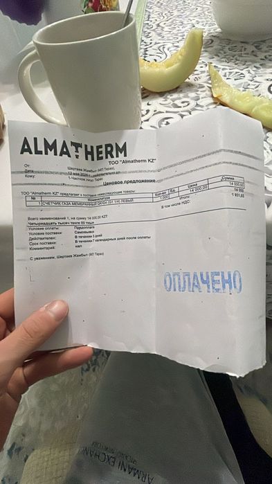 Счетчик газа мембранный