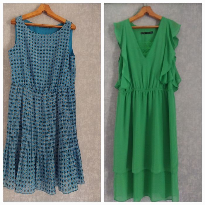 Платье шифоновые.