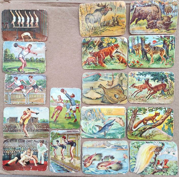 стари картинки-картонени