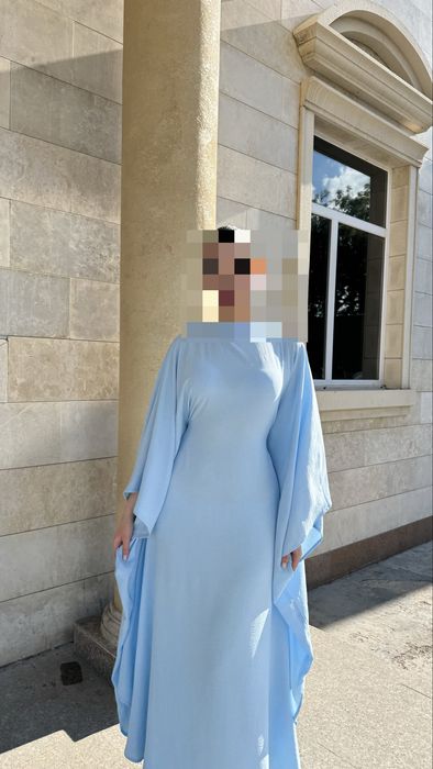 Платье абайя ручного пошива
