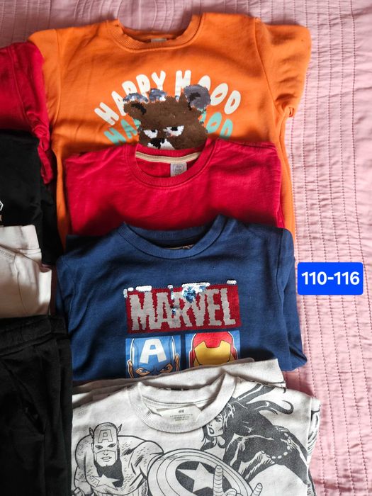 Лот дрешки за момче, 110-116 см