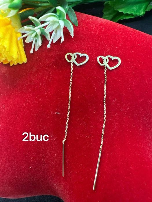 Cercei aur pe stoc 14k