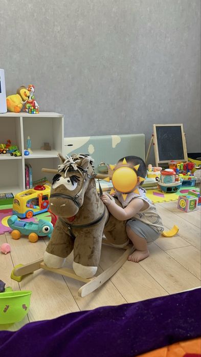 Качалка Тутси коричневый