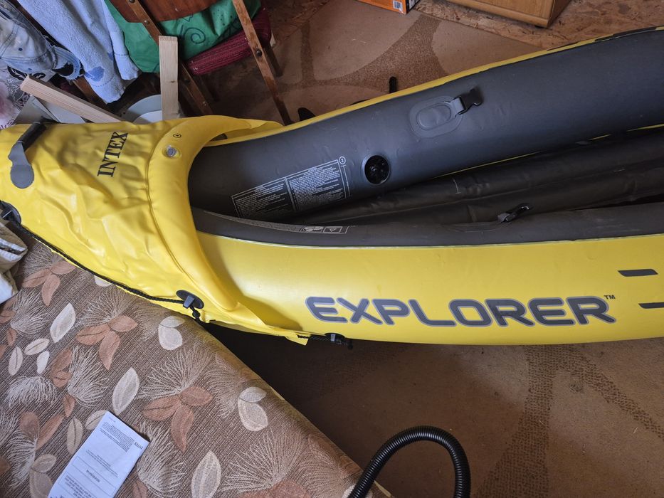 Intex EXPLORER K 2 Надуваемо кану, пълен комплект