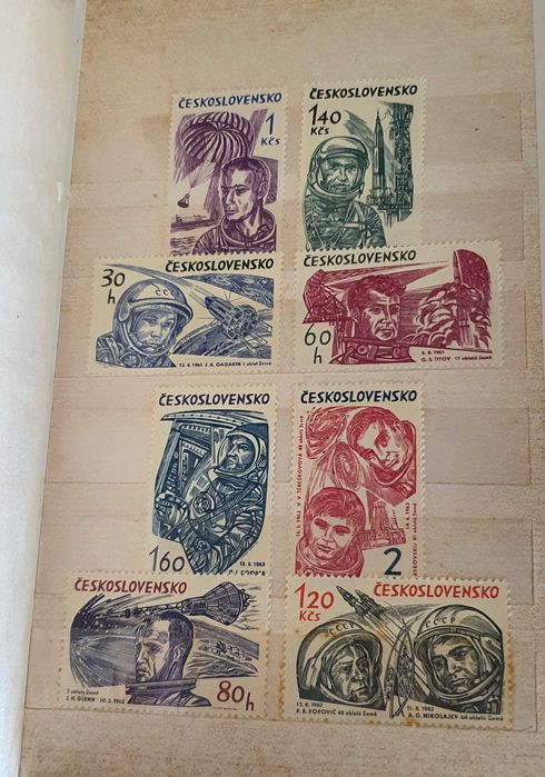 Продавам колекция от Чехословашки марки