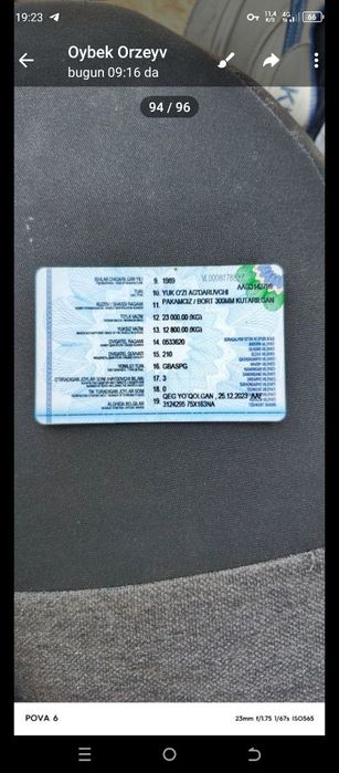 Kamaz 5511 ishlab yurebti moshin