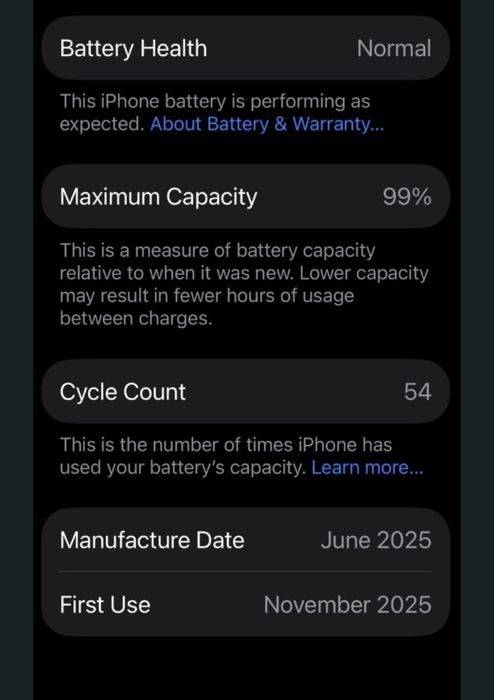 iPhone 15 128GB Black