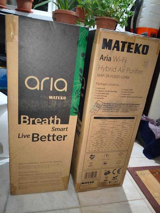 Purificator de aer Hybrid Aria MAP-ZK-H2025-U29W - Produs sigilat