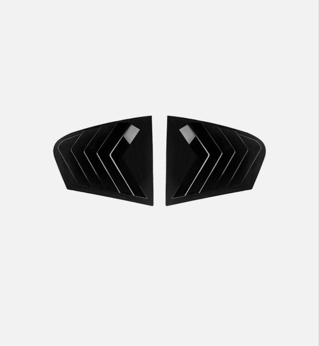 Тунинг Добавка Задни странични стъкла BMW G30 F90 черен гланц М Визия