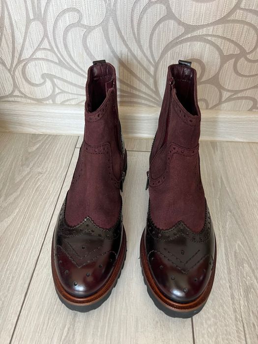 Боти Marc O’Polo – естествена кожа и велур, №39 1/3, нови