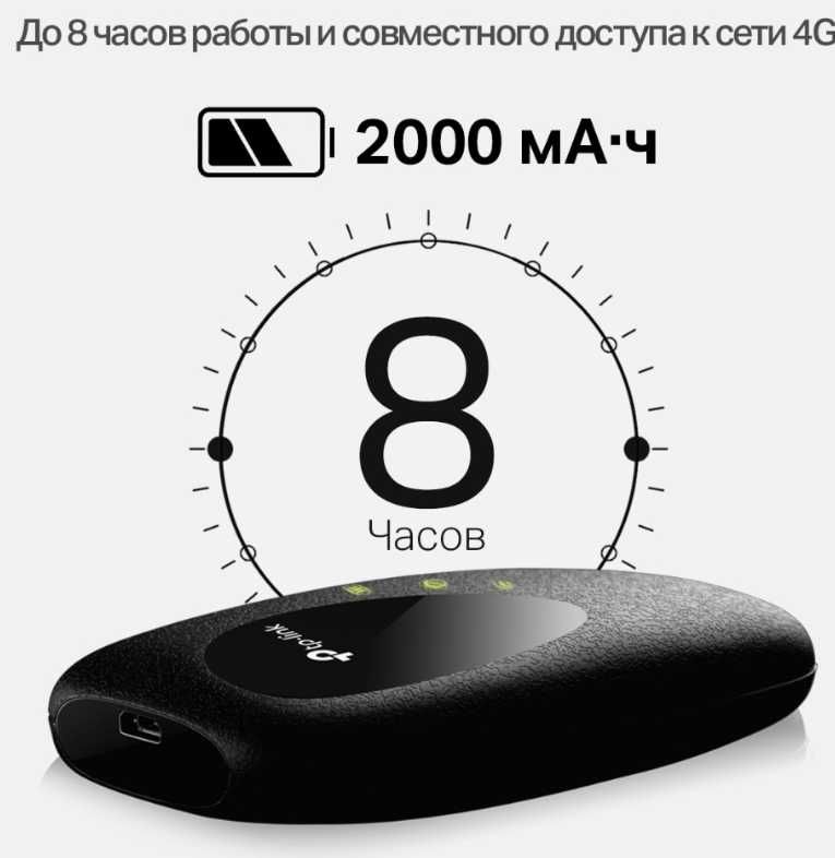 TP-Link M7000 4G LTE Мобильный Wi-Fi роутер, модем сим карта sim karta ...