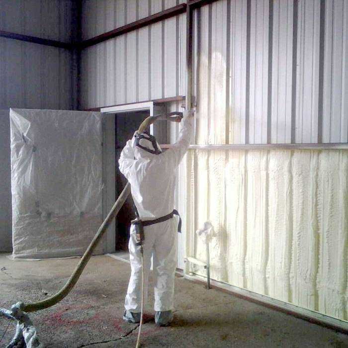 Утепление пенополиуретаном