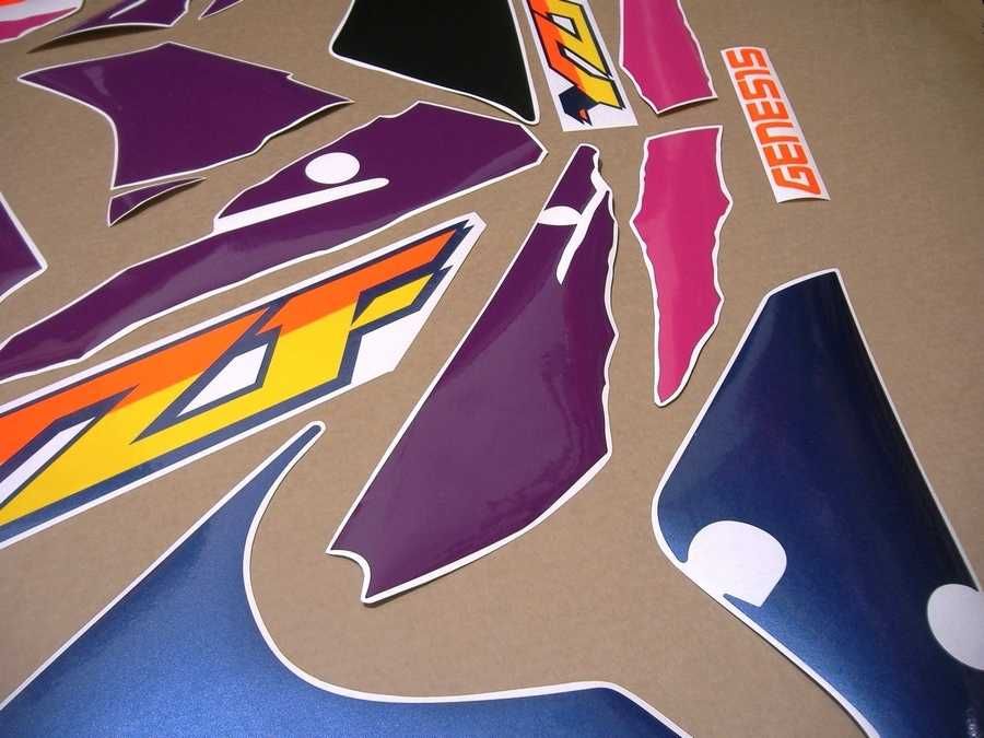 Стикери Yamaha 750 YZF 1993г.-1994г. лепенки Ямаха yzf750r юзф графики