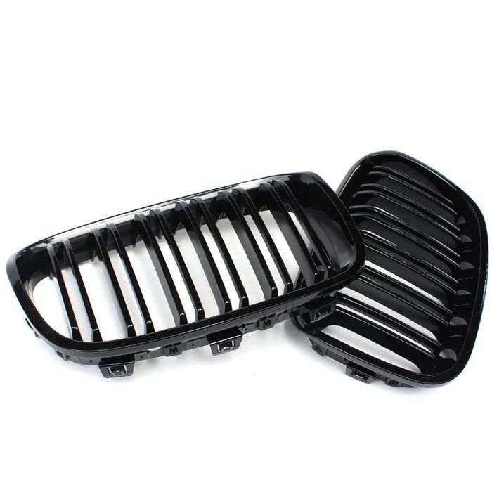 Grila Dubla nari Negru Lucios nfl pre lci BMW seria 1 F20 F21