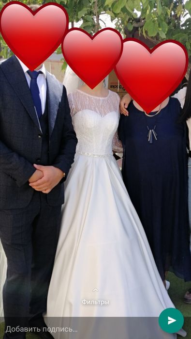 Продаётся свадебное платье