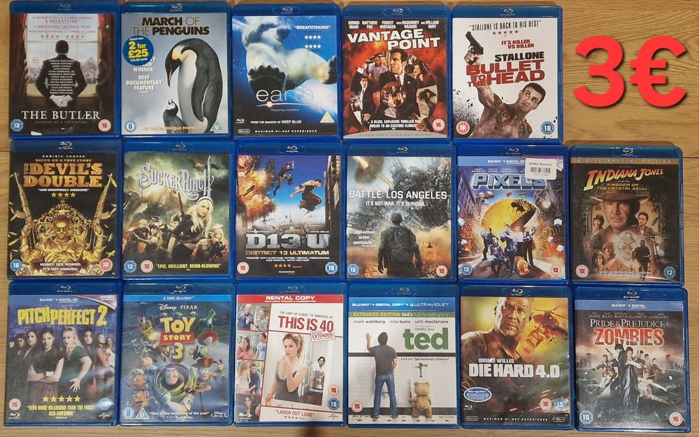 Филми на blu-ray от 6 до 10 лева
