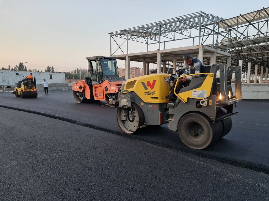 Асфальтирование дорог в Ташкенте и Ташкентских областях.