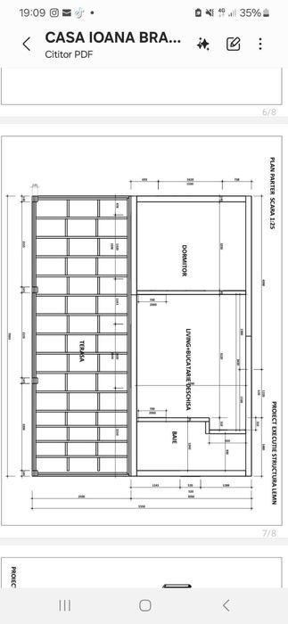 Tiny house dormitor baie hol