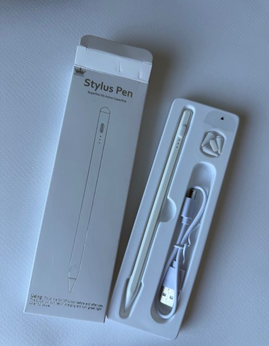 Stylus Pen – активна писалка за таблет / iPad + накрайници.