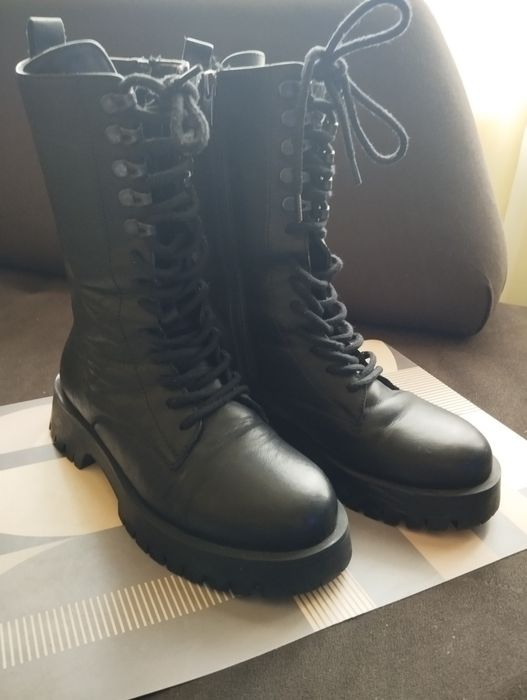 Дамски боти -естествена кожа