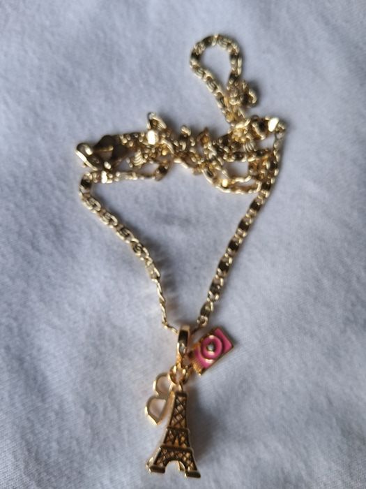 С позлатен слой  колие