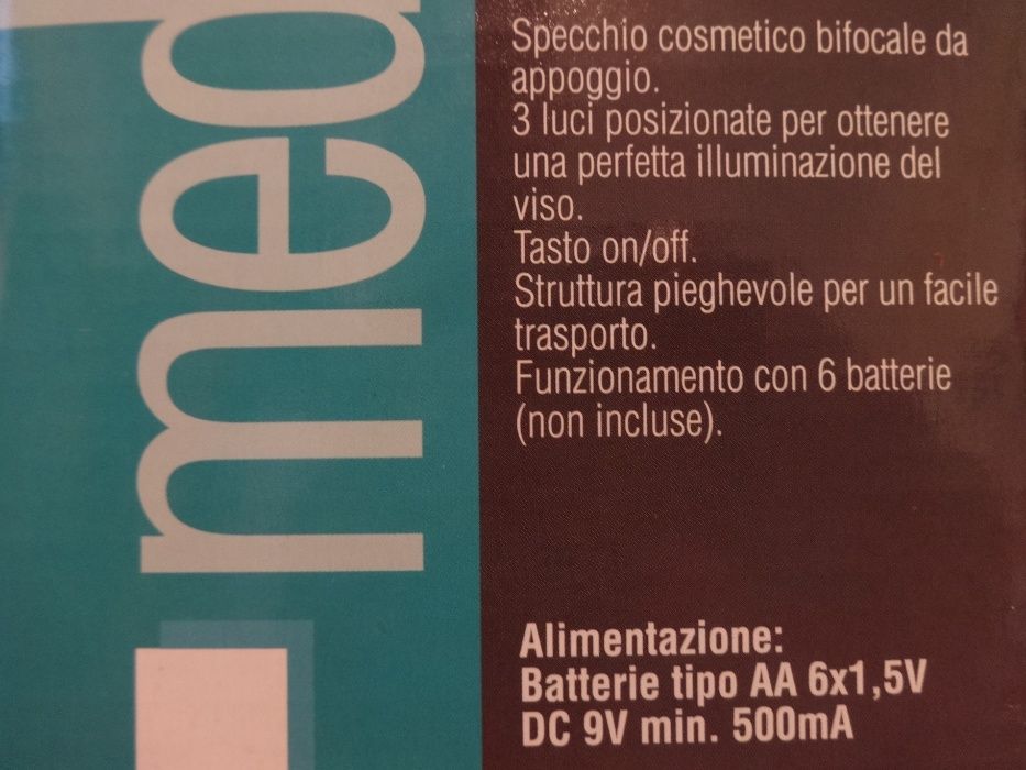 -45 % Reducere, MEDICURA M295, Oglinda Bifocala Iluminata, PROFESIONAL