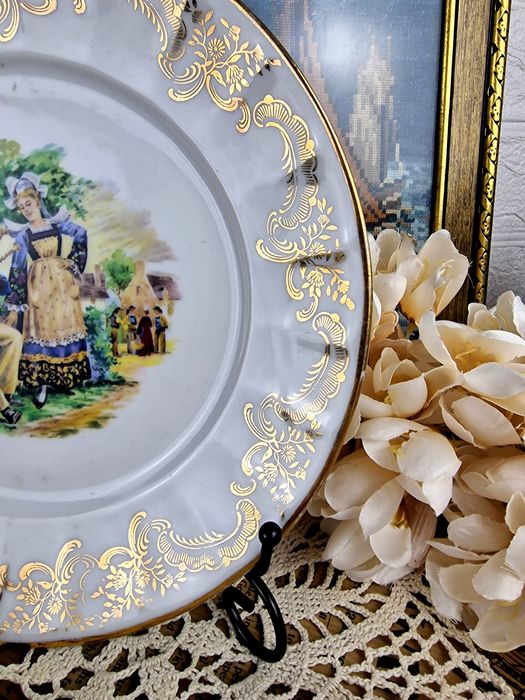 Френска порцеланова чиния