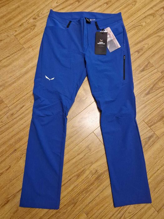 Pantaloni drumetie SALEWA Durastrech, tura,munte,noi,cu etichete