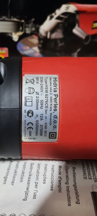 Продаётся  болгарка диаметр 230 мм.