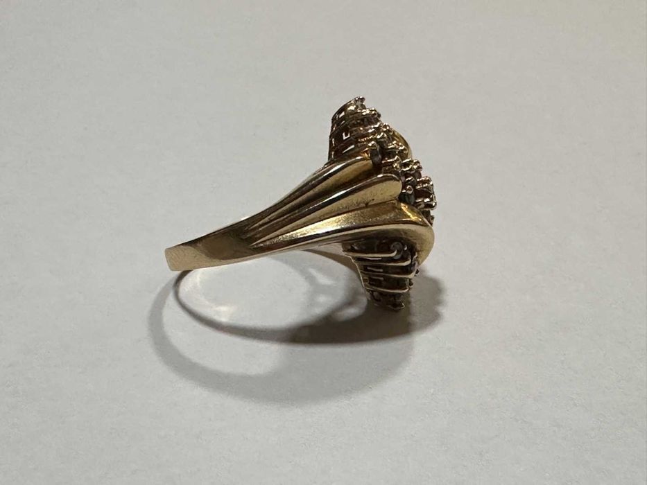 Златен дамски пръстен 14к, 6,57гр