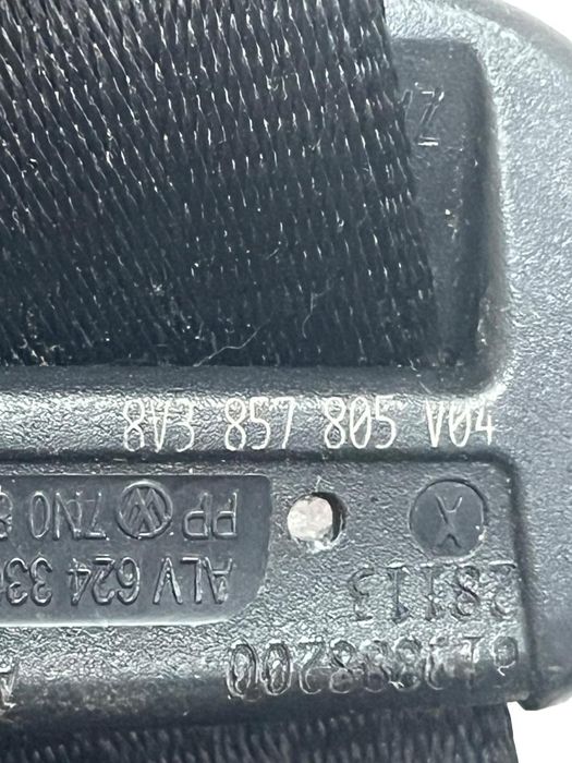 Centura De Siguranta Dreapta Spate Audi A3 Sportback 8Va, 8Vf 2012 -> 8V3857805