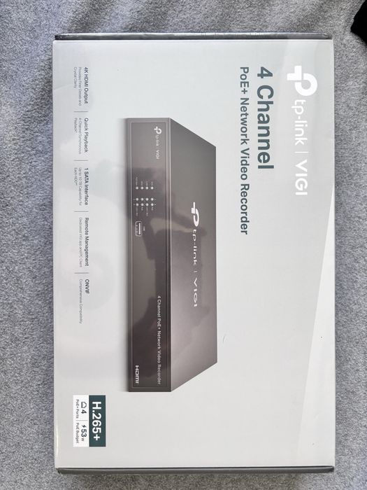 TP-Link VIGI NVR1004H-4P-2TB