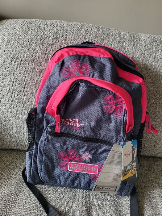 Нова детска ученическа раница ABC Girls / Flowers