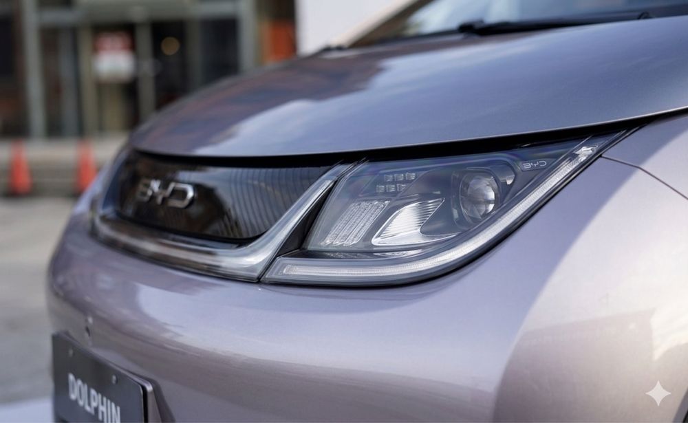 Передние фары BYD dolphin