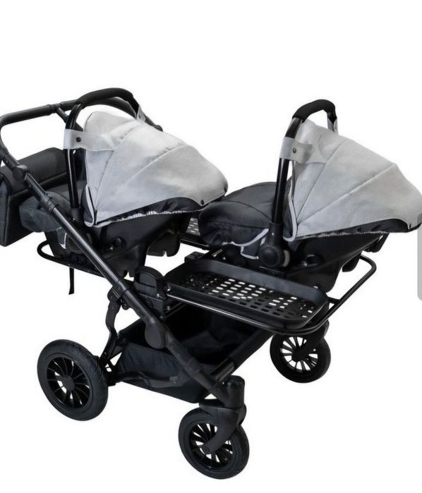 Количка за близнаци - Abdor duo lux 3in1