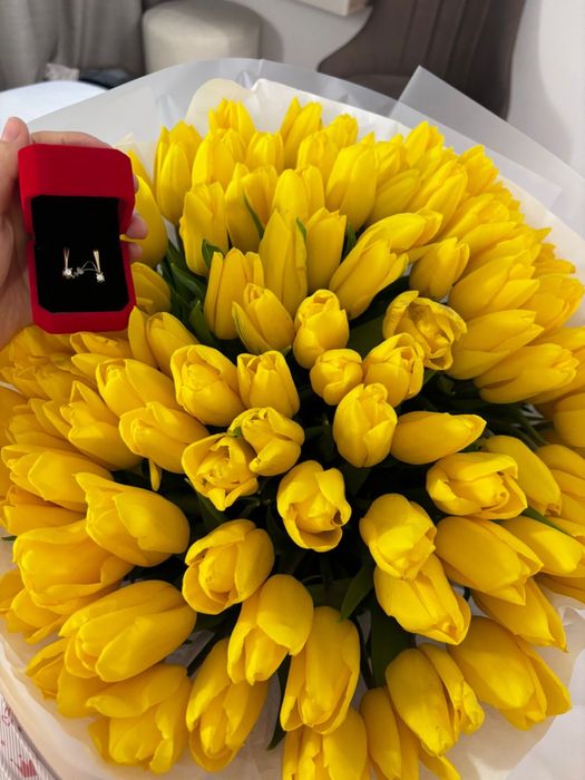 101 штук тюльпан