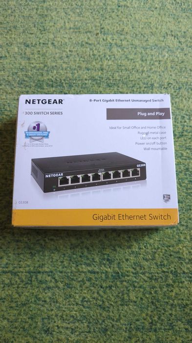 Switch Netgear GS308v3 Unmanaged 8 porturi gigabit